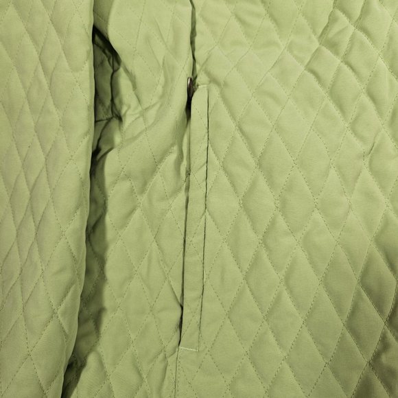 Pampered Chef Green Quilted Logo Jacket for Consultants Women's Size M Medium - Picture 4 of 9